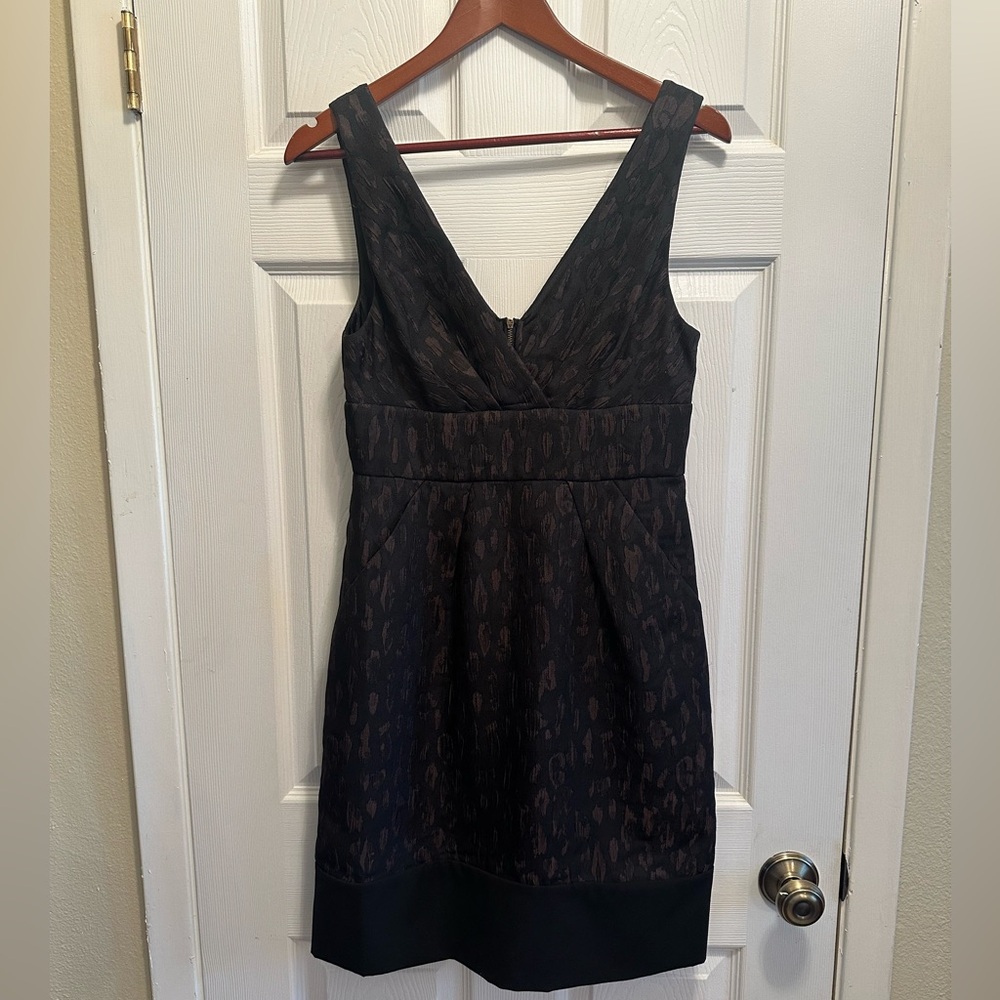 BCBG Maxazria Animal Print Dress